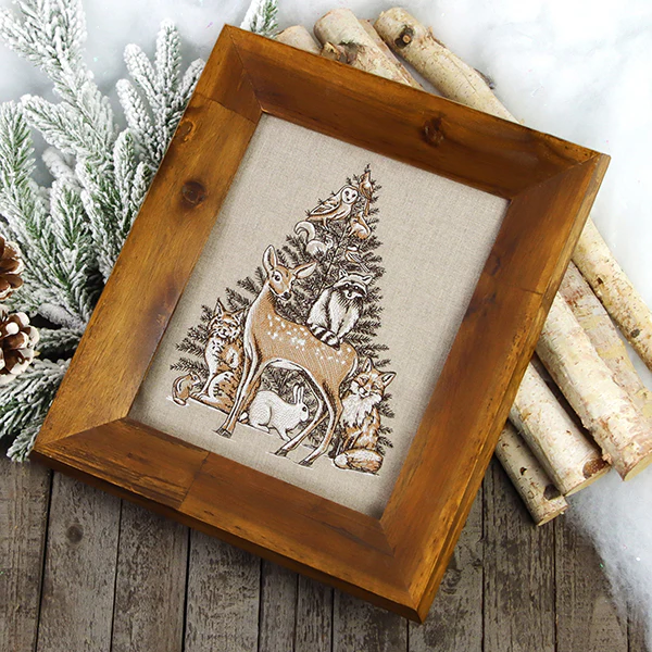 Woodland Christmas Animal Stack - Image 12