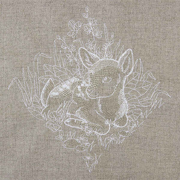 Woodland Deer Etching - Image 5