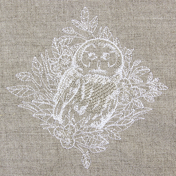 Woodland Owl Etching - Image 4