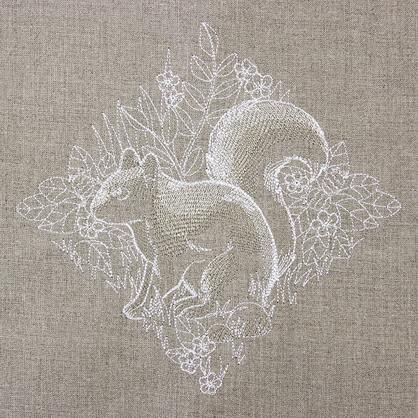 Woodland Squirrel Etching - Image 5